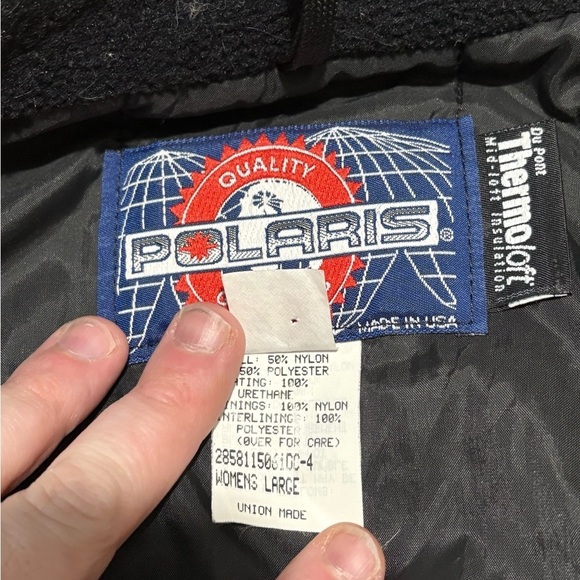 Vintage Polaris Women's Blue Ski & Snow Jacket - Picture 8 of 12